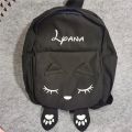 Embroidery Cute Cat Backpack Children Travel Shoulder Bags Personalized Name kids Schoolbag Girls Boys Birthday Gifts Backpack.