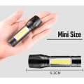 USB Rechargeable  3 Mode  Power Mini LED Torchlight Torch-. 