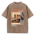 Brooklyn 1898 Nyc Be Different Tshirt Women Street Soft Short Sleeve Fashion Hip Hop Clothes Oversized Cotton T-Shirt Female. 