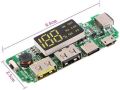 Dual USB 5V 2.4A Mobile Power Bank Module 186 50 Lithium Battery Charger Board with Overcharge Overdischarge Short Circuit Protection DIY USB Power Bank Board. 