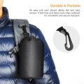 【3C VictoryEagle】Waterproof Lens Bag Drawstring Bag Compatible For Sony Nikon Dslr Camera Lens Barrel Sleeve With Hook. 