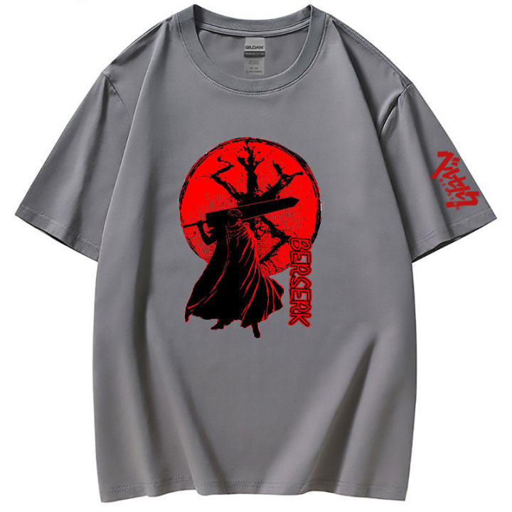 Berserk%E5%89%91%E9%A3%8E%E4%BC%A0%E5%A5%87%E7%BA%A2%E6%9C%88%E6%A0%BC%E6%96%AFGuts%E5%BD%B1%E5%AD%90%E5%A5%97%E5%A4%B4T%E6%81%A4%E8%96%84%E6%AC%BE%E7%94%B7%E5%A5%B3%E7%9F%AD%E8%A2%96Tshirt%E8%B7%A8%E5%A2%83%20-%20Image%202
