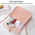 Fashion Small Square Bag Women's Small PU Leather Crossbody Bag Ladies Handbags Girls Summer Travel Mini Purse Satchel.