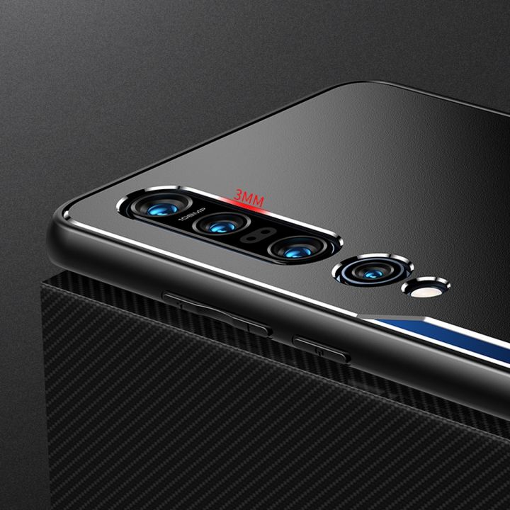 For%20Xiaomi%20Mi%2010%205G%20Electroplated%20Metal%20Back%20Panel%20Soft%20TPU%20Bumper%20Double%20Shockproof%20Protective%20Cover%20Compatible%20case%20-%20Image%204