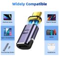 140W USB4.0 40Gbps Thunderbolt3 Magnetic Type-C OTG USB C To USB-C Fast Charge Magnet Converter Cable 8K@60Hz USB Type C Adapter. 