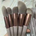 Travel Makeup Brush Set 5pcs Mini Complete Function Cosmetic Brushes Kit / 13 Artificial Fiber Make Up Brush Set Makeup Brushes 13Pcs.