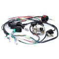 For Motorcycle ATV Pit Bike 50 70 90 110 125Cc Wiring Harness Full Complete Electrics Wiring Harness STATOR Parts. 