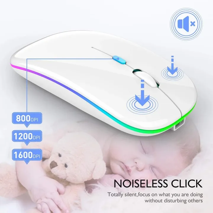 LANUZOON%20Wireless%20Bluetooth%20Mouse%20Rechargeable%20Ergonomic%20Silent%20Optical%20Mice%20RGB%20Backlight%202.4G%201600DPI%20For%20iPad%20MAC%20Laptop%20PC%20-%20Image%204