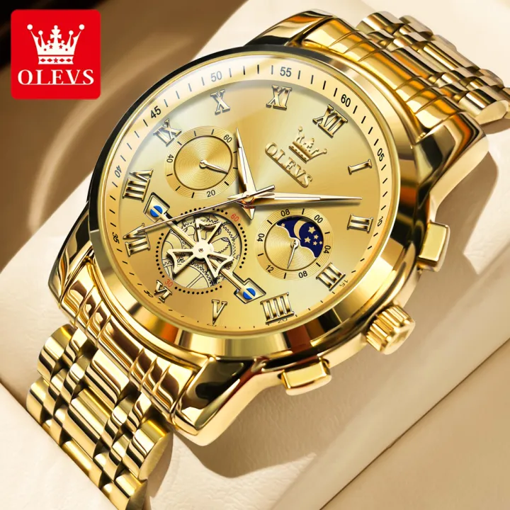 Olevs%202859%20Stainless%20Steel%20Chronograph%20Wrist%20Watch%20For%20Men%20-%20Image%204