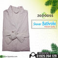 Luxurious Bathrobe, 100% Cotton Adult Bathrobe SPA Bath Robe, So Soft & Comfortable.