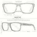 BARCUR Sports Sunglasses For Men, Polarized Fishing Travel TR90 Lightweight Sunglasses For Women And Men. 