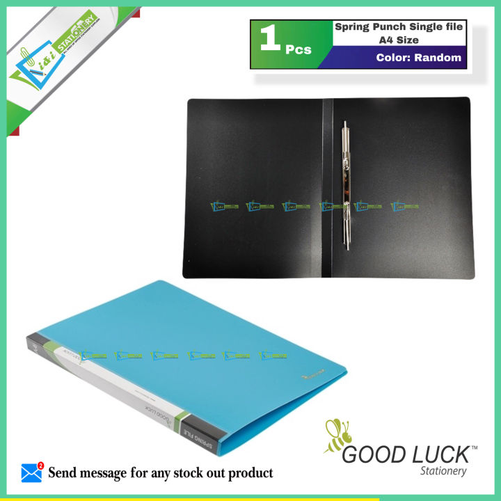 Good%20Luck%20Spring%20Punch%20Single%20file%20A4%20Size%20Random%20Color%201%20pcs%20-%20Image%204