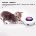 Automatic Cat Toy Electric Smart Gravity UFO Selfentertaining Feather Wand Pet Toy For Cat Lovers.