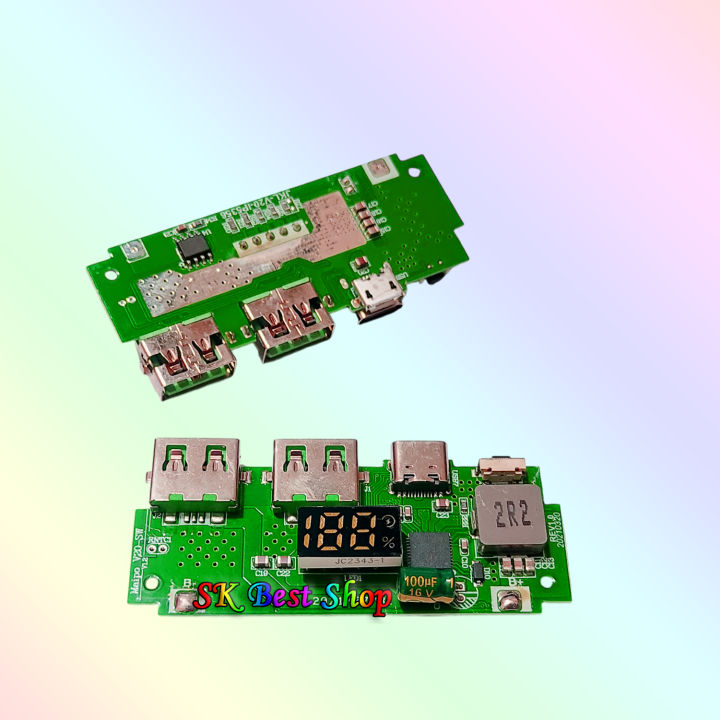 33W%20%20PD%203.0%20Type%20C%20Micro%20USB%20Fast%20Charging%20Power%20Bank%20Circuit%202%20USB%20With%20Display%20Input%20DC%205V~3.1A%209V~%202%20A%2012V%20~1.6%20A%20-%20Image%202