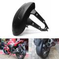 Universal Motorcycle Rear Wheel Cover Tyre Guard Mudguard And Bracket Set. 