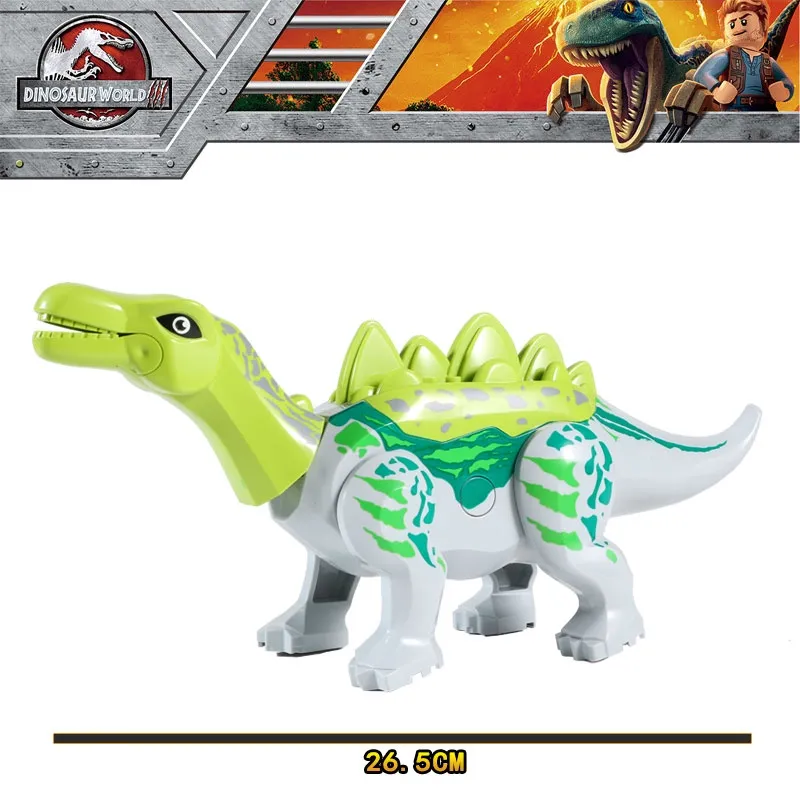Yurui】Compatible Lego Dinosaur Big Brachiosaurus Spinosaurus