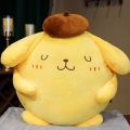 40-50cm Sanrio Pompompurin Stuffed Plush Toys Big Size Lovely Pillow Gift Kids Super Soft Pom Pom Purin Plushie Doll Room Decor. 