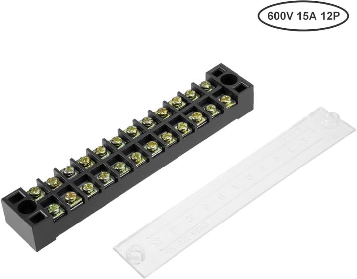Double%20Row%20Covered%20Screw%20Terminal%20Block%204%20or%206%20or%2012%20Point%20600V%2015A%20Covered%20Wire%20Connectors%20-%20Image%208