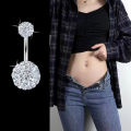 1PCS Belly Button Rings Stainless Steel Zircon Navel Piercing Belly Piercing Cute Navel Bar Mystic. 