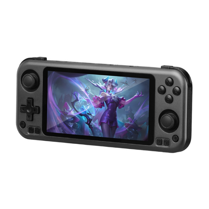 RG3566 Video Game Console 16G+128G 5.0 Inch IPS Touch Screen Open Source Handheld Game Player for Simulator A