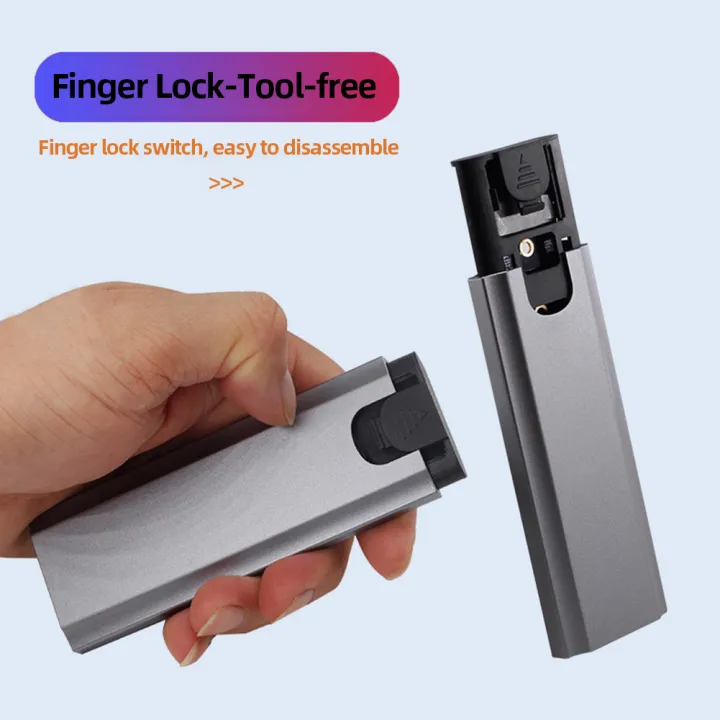 Nvme%20Ssd%20M2%20Case%20Nvme/sata%20Dual%20Protocol%20M.2%20To%20Usb%20Type%20C%203.1%2010gbps%20Ssd%20Adapter%20For%20Nvme%20Ngff%20Sata%20Hard%20Drive%20Enclosure%20-%20Image%205