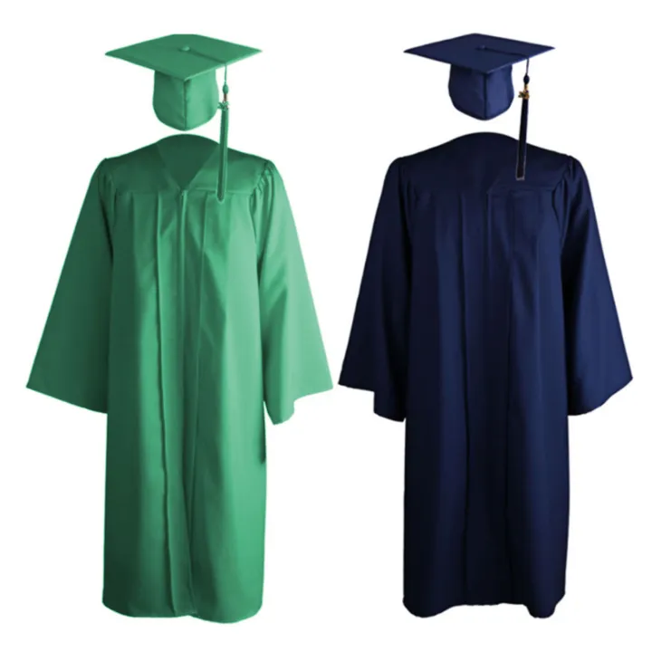 Study Robe Academic Robe Set Pure Colors Lightweight Academic Gown Set | Daraz.com.bd