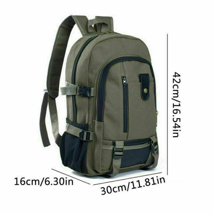 Men%20Canvas%20Large%20Backpack%20Rucksack%20Work%20Sports%20Travel%20Hiking%20Boys%20College%20Bag%20-%20Image%202