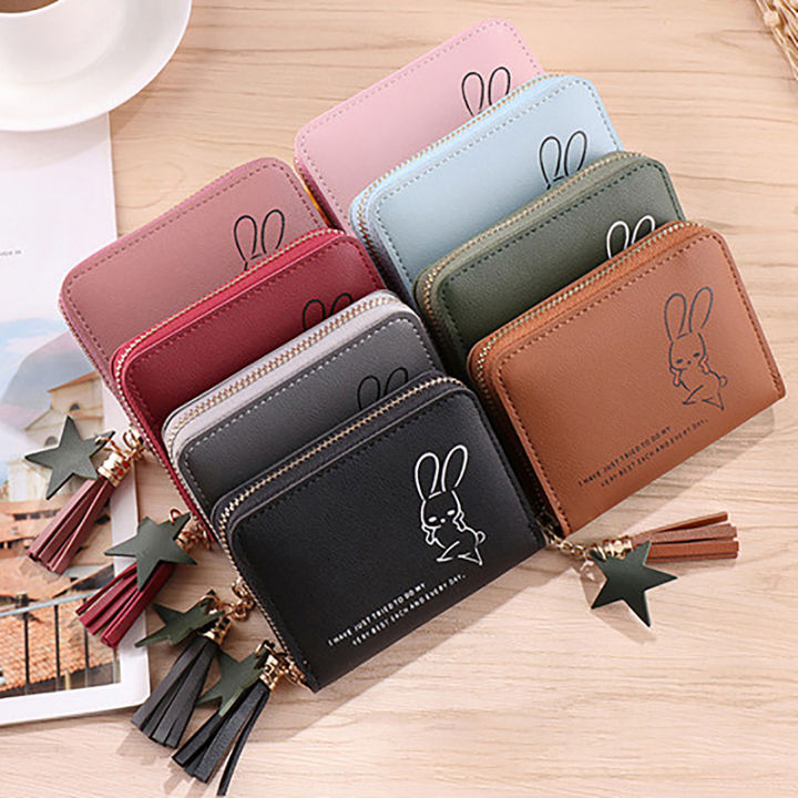 Women%20Wallet%20Ladies%20Mini%20Small%20Short%20Tassel%20Wallet%20Cute%20Girl%20Zipper%20Pu%20Leather%20Coin%20Purse%20Female%20Hand%20Wallet%20Purse%20-%20Image%203