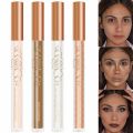 Bobeini Liquid Highlighter Concealer High Covering Moisturizing Oil Control Foundation Invisible Pores Dark Circles Freckle Face Contour Makeup Tool. 