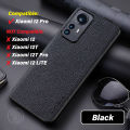 xprmy for Xiaomi Mi 12 Pro casing PU leather case soft TPU shockproof slim hard PC camera phone cover.