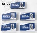 50/100pcs Double Edge Razor Blades Men'S Razor Blades Shaving stainless steel material durable barber shaving blade. 