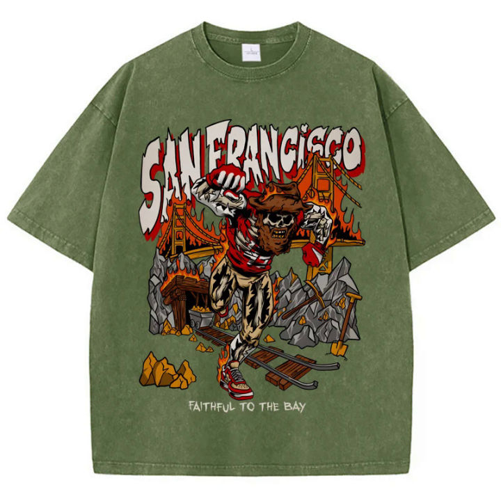 American%20Washed%20retro%20and%20worn%20out%20T-Shirt%20for%20men%20Women%20Loose%20Oversized%20Clothes%20San%20Francisco%20Skeleton%20Miner%20Graphic%20Streetwear%20-%20Image%204