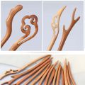 Tassel Wooden Hair Stick Retro Chinese Style Ethnic Style Hanfu Hairpin Hanfu Headwear Hair Sticks for Buns For Girl. 