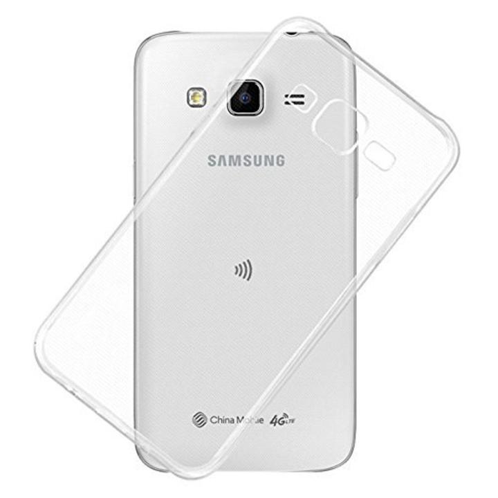 Back Case For Samsung Galaxy J7 2016 Transparent Cover Tpu