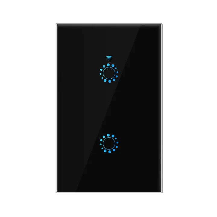Migeet Wi-Fi Smart Switch Light Switch Voice Control, Remote Control, Touch Control Compatible with Alexa Google Assistant Schedule, Timer, Countdown Needs Neutral Wire No Hub Required 95-250V
