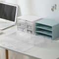 Desktop drawer storage box, dormitory stacking, combination dividing box, office student stationery, plastic storage and organizing box. 