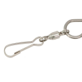 Multi-Purpose Swivel Hooks for Hanging Crystal Twisters and Silver Hook Self-Adhesive Pack of 2. 