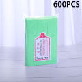 600PCS Nail Cotton Pads Manicure Pedicure Tools Nail Polish Remover Nail Wipes GJCUTE.
