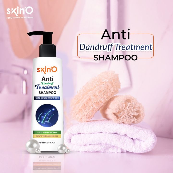 skinO Anti Dandruff Treatment Shampoo 200ml