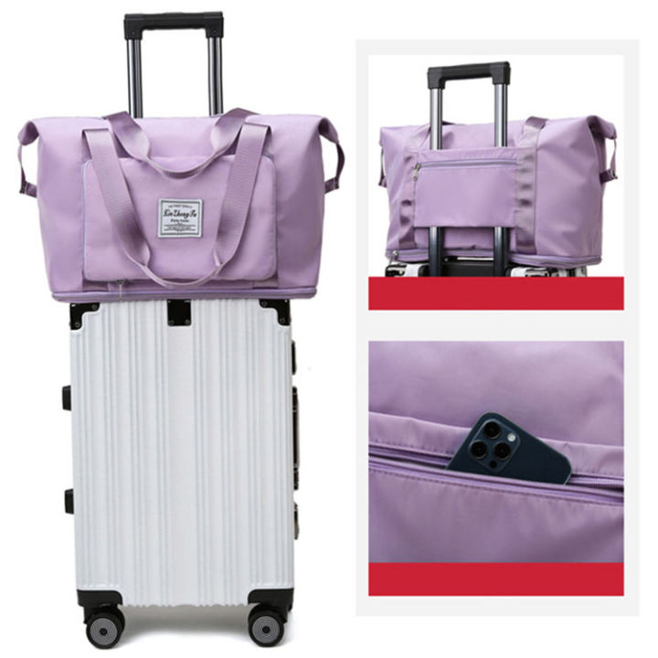 Travel%20bag%20women's%20short-distance%20portable%20large-capacity%20sports%20travel%20fitness%20bag%20light%20waiting%20for%20delivery%20storage%20business%20travel%20luggage%20bag-Travel%20bag%20-%20Image%206