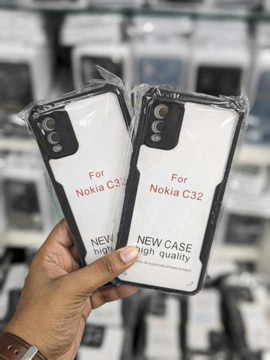 For%20Nokia%20C32%20Cases%20Shockproof%20Airbag%20Bumper%20Soft%20Back%20Transparent%20Shell%20Covers%20Xundd%20Protective%20Back%20Cover%20-%20Image%202