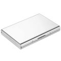 Metal Card Holder Wallet,Ultra Thin Stainless Steel Metal Wallets RFID Blocking Credit Card Wallet Holder,White. 