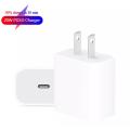 iPhone 20W Power Adapter Charger USB-C To Lightning Cable US EU Plug Fast Charger for iPhone.