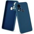 for Infinix Hot 11S Case Cartoon Astronaut Side Design Back Cover Soft Square Edge Liquid Silicone Phone Cases. 