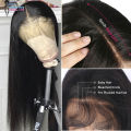 Hd Lace Frontal Wig 13x6 Lace Front Wig Human Hair 30Inch Bone Straight Transparent Lace Human Hair Wigs HD Lace 4x4 Closure Wig. 