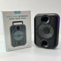 GREATNICE GTS-2307 Bluetooth, USB, TF Card Supported Wireless Speaker With FM Radio & Lighting Effects. 
