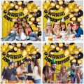 Birthday Decoration Combo Pack With Banner, Foil Curtains, Balloons, Star Foil, Confetti Balloons, Balloon Pumper, Balloons Arc and Glue Dot. 