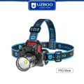 UZBOO Headlight Waterproof Rechargeable Motion Sensor Head Light Powerful Headlamp LED Headlamp Induction Headlight Waterproof Work Light USB Rechargeable Emergency Light Head-mounted Lamp. 