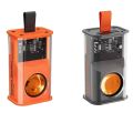 Small Mecha Bluetooth Speaker Outdoor Home Speaker Transparent Mecha Subwoofer Portable Bluetooth Speaker.