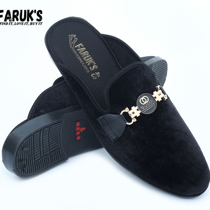 New Fashionable Velvet Half Shoe For Men / Half Shoe For Men